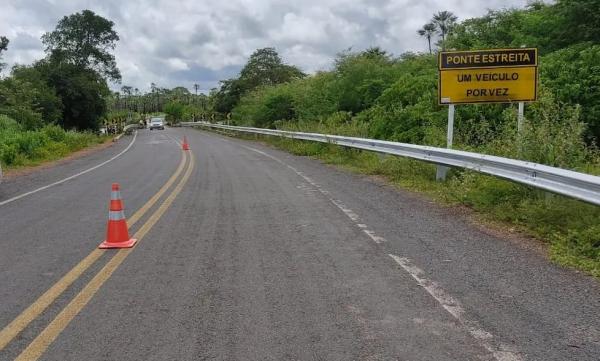 Trecho da BR-222 entre Piripiri e Batalha foi liberado nesta quinta (6).(Imagem:Divulga&ccedil;&atilde;o/PRF)