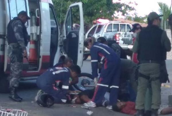 Suspeito &eacute; morto e outro fica ferido em persegui&ccedil;&atilde;o policial em Floriano.(Imagem:Reprodu&ccedil;&atilde;o)