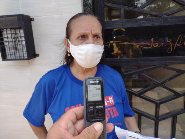  L&eacute;a Almeida, presidente do Sindicato dos Trabalhadores em Educa&ccedil;&atilde;o - SINTE-PI/Regional de Floriano.(Imagem:FlorianoNews)