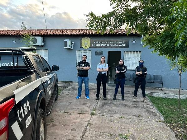 Homem é preso suspeito de espancar pai de 65 anos com ripa de madeira em Altos, no Piauí