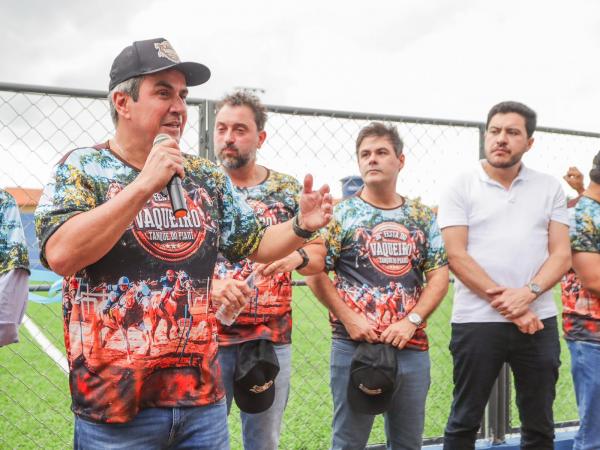Com emendas parlamentares, Ciro entrega obras e anuncia novos investimentos em Tanque do Piauí(Imagem:Ascom)
