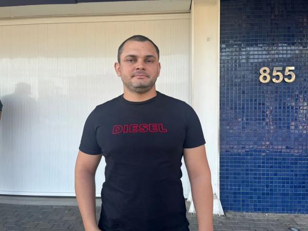 Humberto Oliveira, 33 anos, pretende vaga para o curso de medicina.(Imagem:J&uacute;lio Costa/g1 Piau&iacute;)