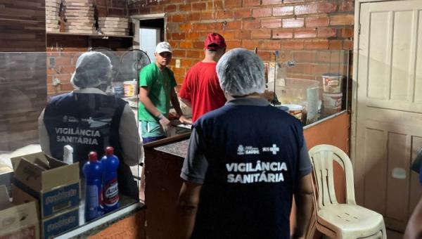 Vigilância Sanitária de Floriano inspeciona pizzarias e reforça orientações sobre segurança alimentar(Imagem:Secom)