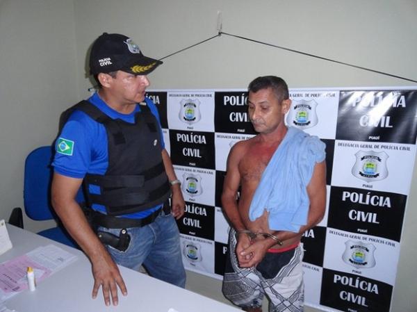 Polícia prende acusado de estuprar a filha por oito anos no PI