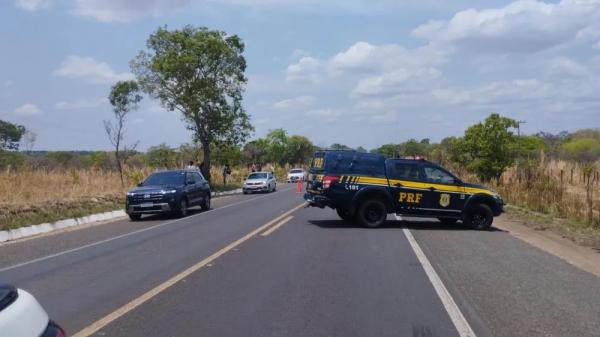 Grave acidente na BR-343, em Floriano, deixa jovem de 20 anos morto.(Imagem:Alô Piauí)