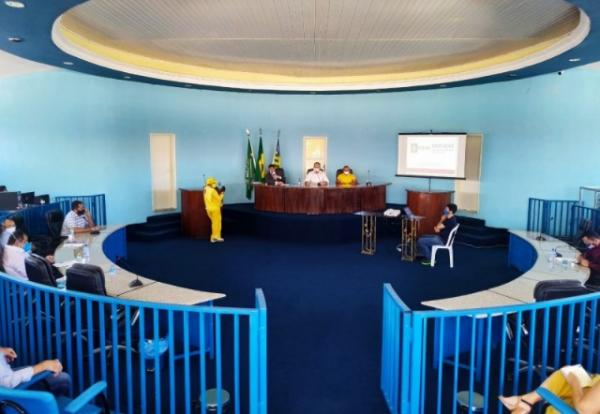 Audiência discute balanço das ações da Educação durante a pandemia em Floriano(Imagem:Secom)