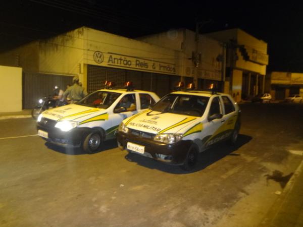 Pol&iacute;cia Militar e DETRAN realizaram Blitz em Floriano.(Imagem:FlorianoNews)