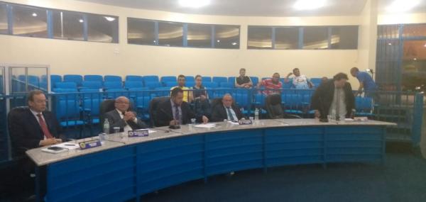 Vereadores participam de mais uma sess&atilde;o legislativa em Floriano(Imagem:FlorianoNews)