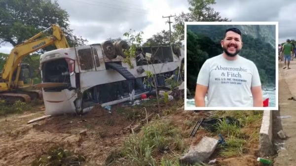 Motorista que morreu em acidente de ônibus no PI estava dormindo no bagageiro