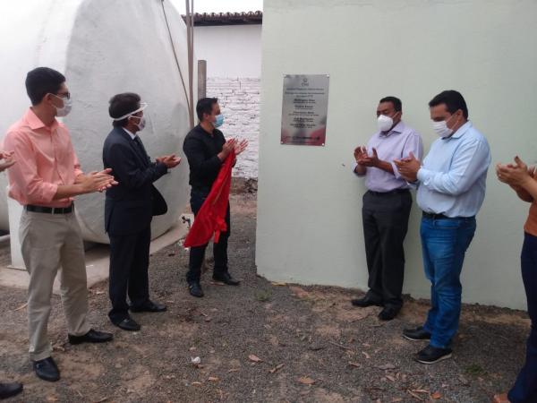 Hospital Tibério Nunes inaugura Ala ?D?, ETE e poço artesiano(Imagem:FlorianoNews)