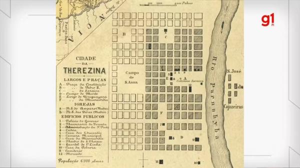Primeira capital planejada do Brasil, Teresina completa 174 anos; conhe&ccedil;a projeto urbano em formato de 