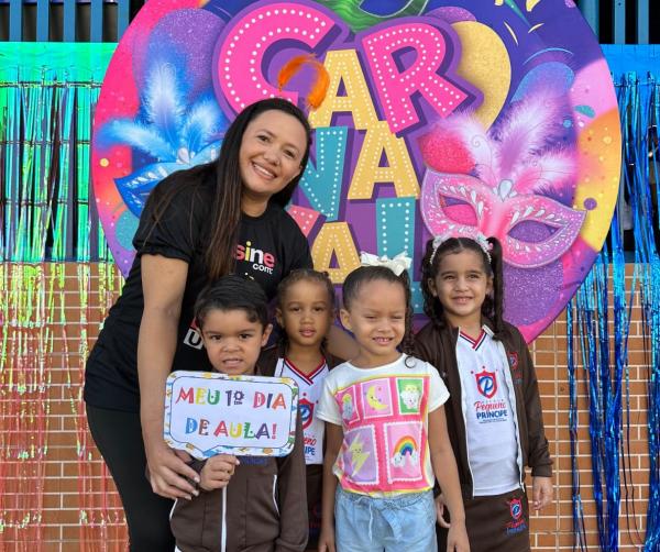 Escola Pequeno Pr&iacute;ncipe inicia com alegria o per&iacute;odo letivo de 2024 em Floriano.(Imagem:EPP)