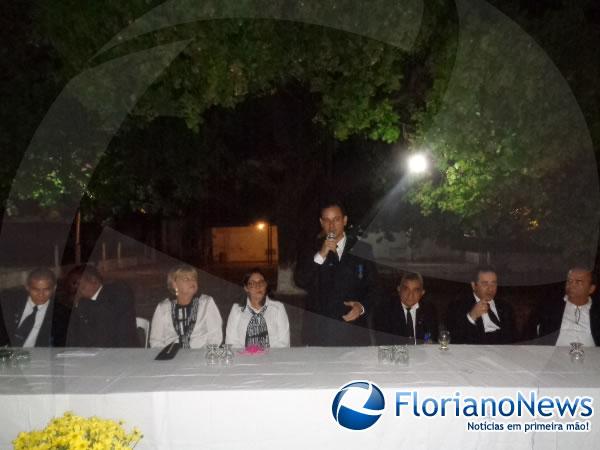 Loja Ma&ccedil;&ocirc;nica Centro Luiz Ferreira realiza posso do novo vener&aacute;vel.(Imagem:FlorianoNews)