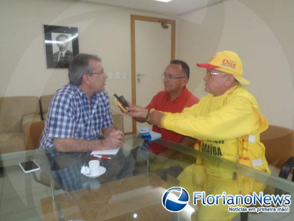 Jo&atilde;o Vicente Claudino concede entrevista ao Portal FlorianoNews e fala sobre rompimento pol&iacute;tico.(Imagem:FlorianoNews)