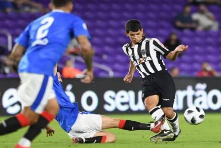 Atlético-MG joga mal e perde para o Rangers na Copa Flórida