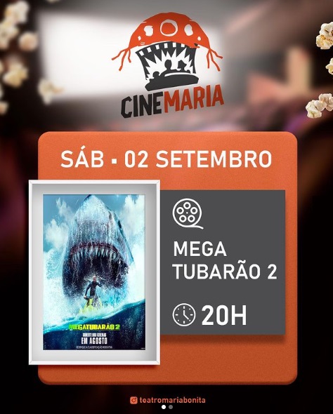 Final de semana recheado de diversão no Cine Maria em Floriano