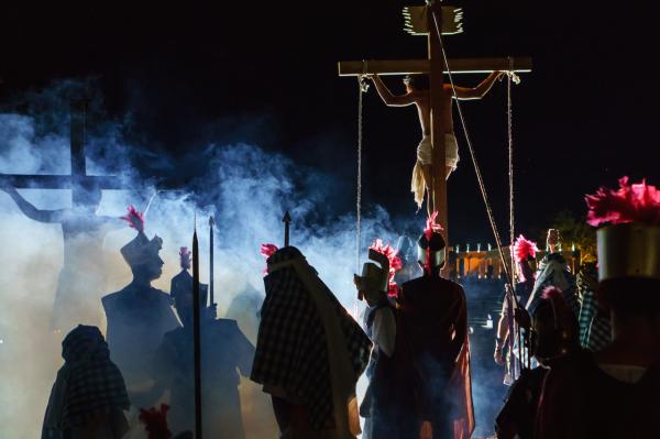 Floriano sedia um dos maiores espet&aacute;culos da Paix&atilde;o de Cristo do Brasil(Imagem:Divulga&ccedil;&atilde;o)
