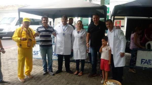 Dia do Farmac&ecirc;utico &eacute; comemorado com a&ccedil;&atilde;o social em Floriano.(Imagem:FlorianoNews)