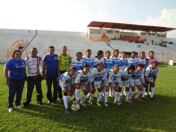Sele&ccedil;&atilde;o Feminina de Floriano(Imagem:Arquivo FN)
