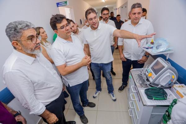 Novo Hospital Regional de Picos ganha centro cir&uacute;rgico, 40 novos leitos e sala de recupera&ccedil;&atilde;o p&oacute;s-anest&eacute;sica.(Imagem: Gabriel Paulino)