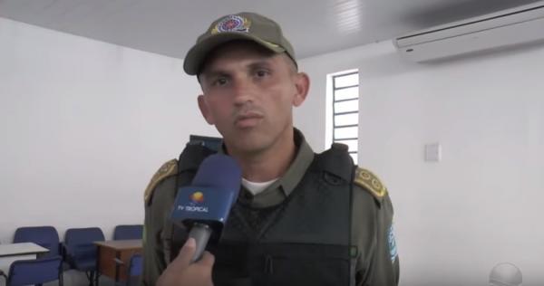 Tenente-Coronel Inaldo Barros, Comandante do 3&ordm; Batalh&atilde;o de Pol&iacute;cia Militar.(Imagem:Reprodu&ccedil;&atilde;o)