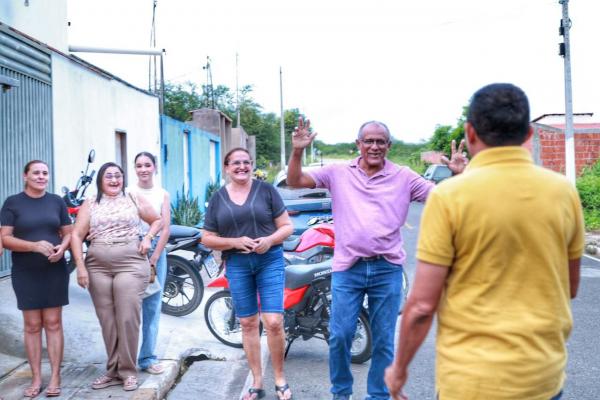 Joel Rodrigues cumpre agenda movimentada no final de semana e é abraçado pelo povo(Imagem:Ascom)