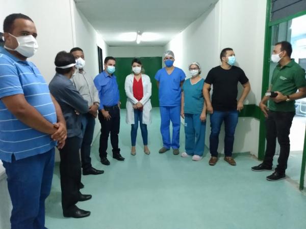  Em Floriano, Hospital Tib&eacute;rio Nunes inaugura ala pedi&aacute;trica.(Imagem:FlorianoNews)