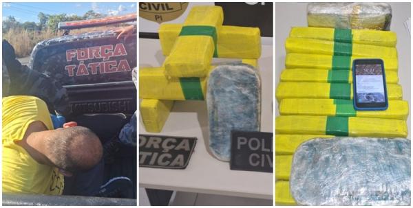 Pol&iacute;cia Militar e Pol&iacute;cia Civil apreendem grande quantidade de entorpecentes em opera&ccedil;&atilde;o conjunta.(Imagem:Reprodu&ccedil;&atilde;o/Instagram)