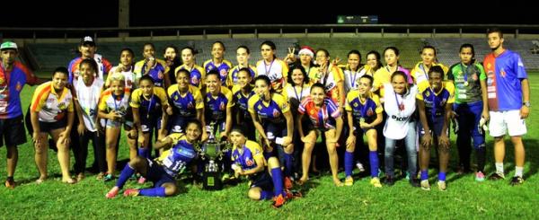 Abelhas Rainhas campe&atilde;s da Copa Piau&iacute; Feminino.(Imagem:Josiel Martins )