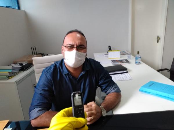 Joab Curvina, presidente da C&acirc;mara Municipal(Imagem:FlorianoNews)