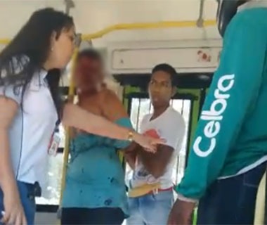 Menor é amarrado dentro de ônibus em tentativa de assalto