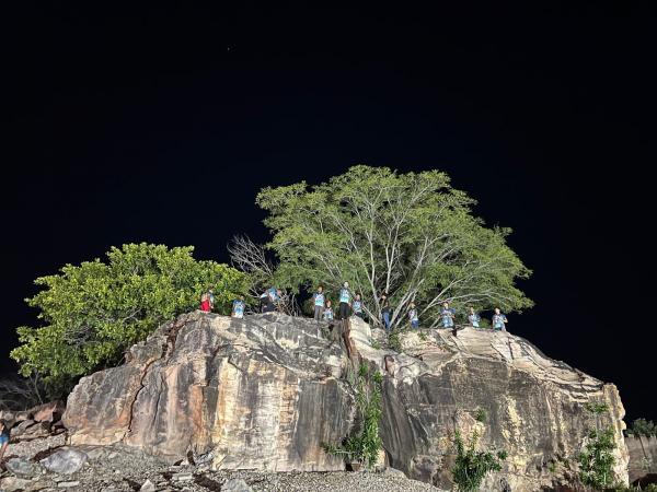 Atores intensificam ensaios no Teatro Cidade Cenográfica para 29ª Paixão de Cristo de Floriano(Imagem:Divulgação)