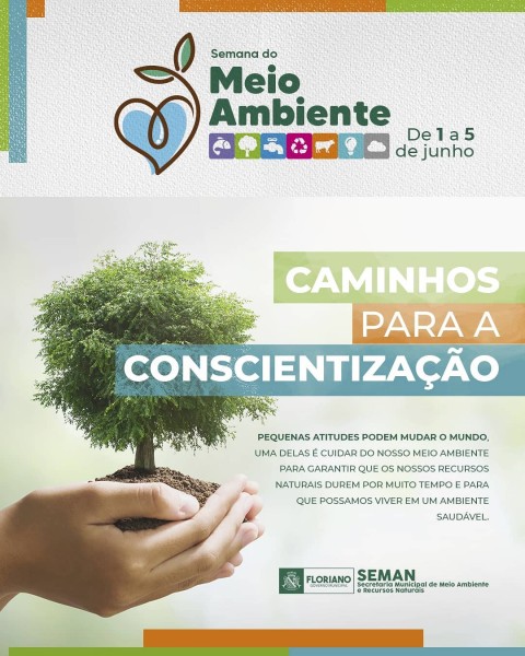 Floriano: SEMAN promoverá Semana do Meio Ambiente