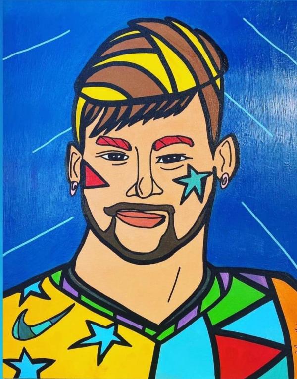 Obra Neymar(Imagem:Divulga&ccedil;&atilde;o)