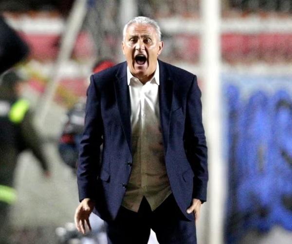 Tite em Bol&iacute;var x Flamengo (Imagem:Manuel Claure/Reuters)