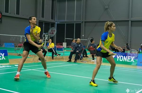 Fabr&iacute;cio Farias badminton (Imagem:Choy Studio)