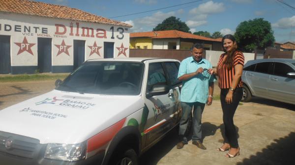 Secretaria de Assistência Social de Barão de Grajaú recebe veículo novo.(Imagem:FlorianoNews)