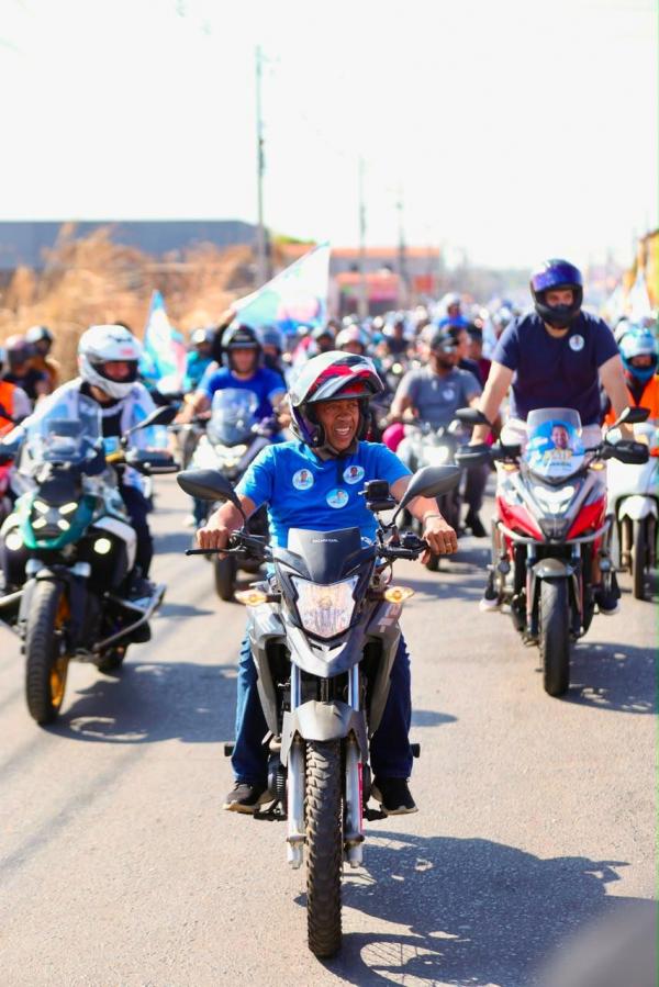 Motociata do 11 toma as ruas de Teresina e demonstra força de Joel e Jeová(Imagem:Ascom)