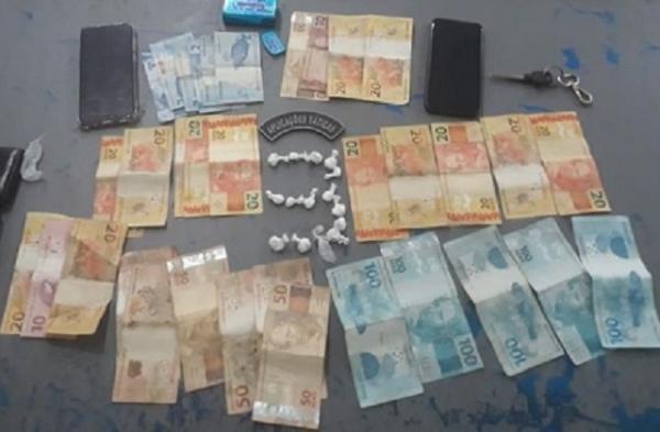 Material apreendido pela pol&iacute;cia(Imagem:Divulga&ccedil;&atilde;o)