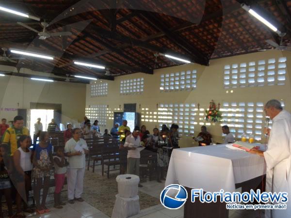 Alvorada marcou in&iacute;cio dos festejos de S&atilde;o Jo&atilde;o Batista em Floriano.(Imagem:FlorianoNews)