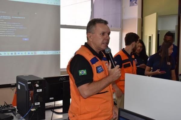 Jorimar Gomes, da Defesa Civil do Rio Grande do Norte.(Imagem:Jo&atilde;o Paulo/ Ascom Piripiri)