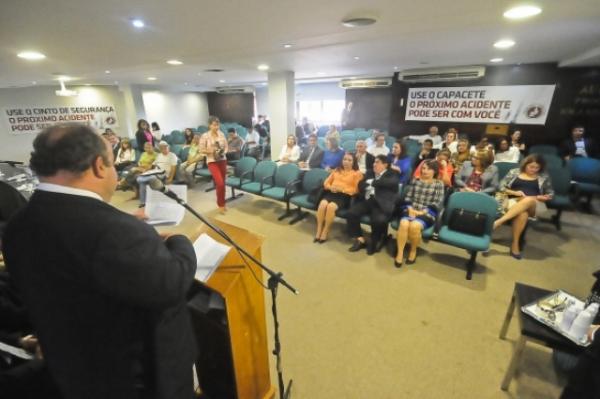 Lançamento da Campanha de Transito do Ministério Publico.(Imagem:Marcelo Cardoso)