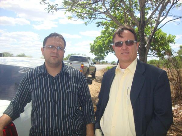 Delegados Valter J&uacute;nior e Francisco de Assis. (Imagem:Jc24horas)