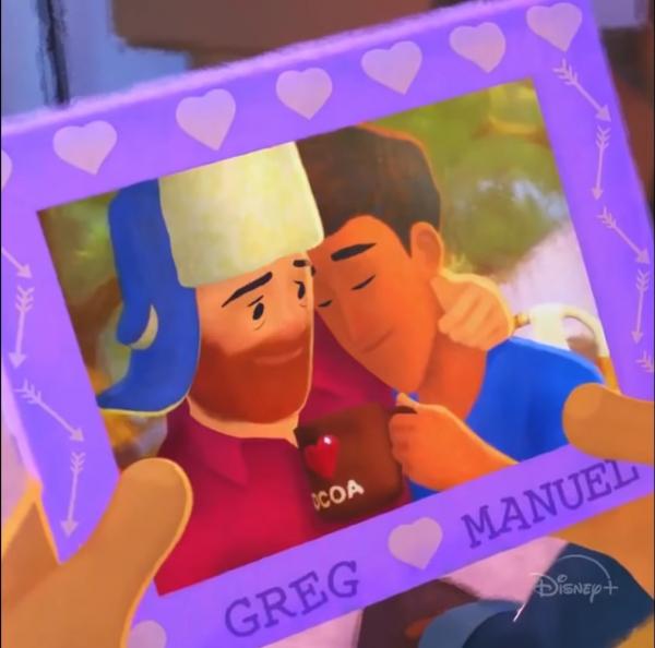 A Pixar, até então, mostrou poucos personagens LGBTQIA+. O mais recente é no filme de fantasia
