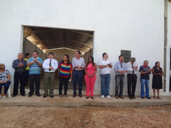 Visita ao Galp&atilde;o da Cooperativa dos Coletores de Materiais Recicl&aacute;veis de Floriano.(Imagem:FlorianoNews)