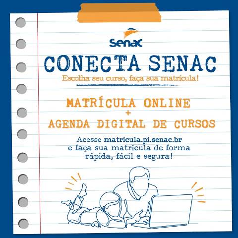 Senac Piauí Lança Agenda Digital de Cursos