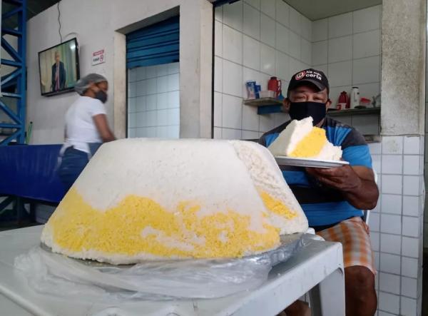  Dia Mundial do Cuscuz: o prato do Norte da &Aacute;frica que se tornou alimento di&aacute;rio dos piauienses.(Imagem:Fernando Oliveira/g1 PI )
