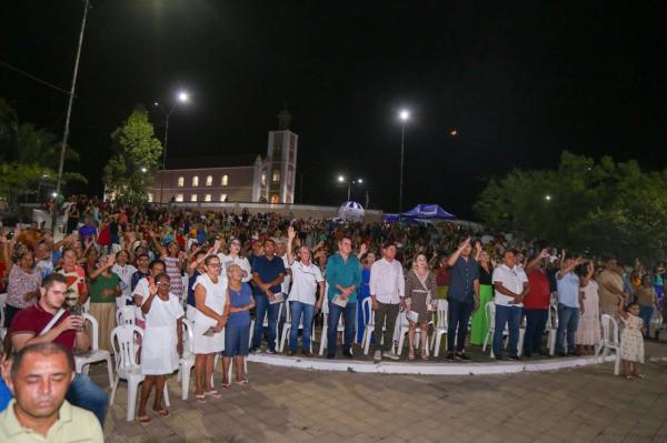 Ciro Nogueira participa do tradicional festejo de São Miguel Arcanjo(Imagem:Ascom)